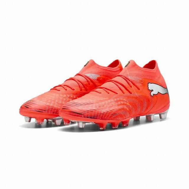 PUMA プーマ FUTURE 9 ULTIMATE AG(レッド×シルバー) 108890 01 サッカー スパイク 人工芝用 フューチャー_6