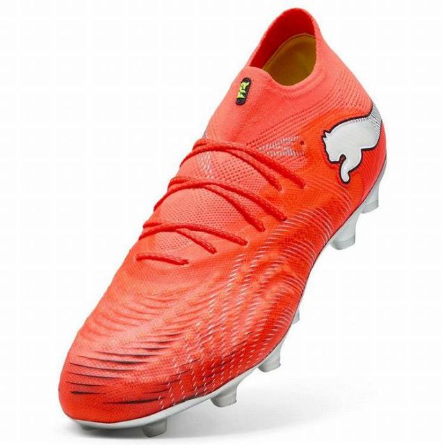 PUMA プーマ FUTURE 9 ULTIMATE HG/AG(レッド×シルバー) 108898 01