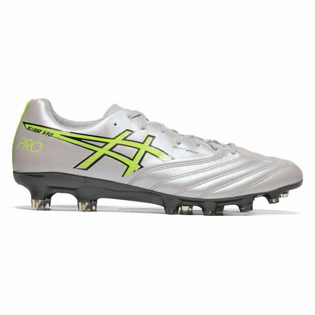 ASICS アシックス DS LIGHT X-FLY PRO 3(グレー×イエロー) 1101A085 020 サッカー スパイク DSライト エクスフライ プロ_1