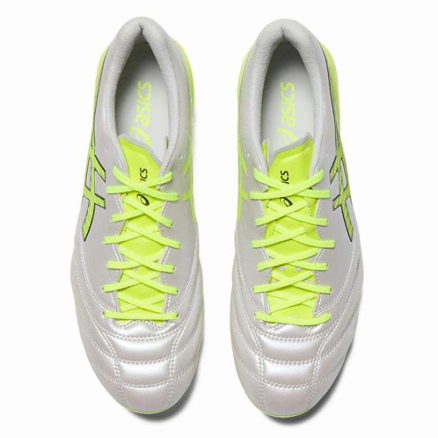 ASICS アシックス DS LIGHT X-FLY 6(グレー×イエロー) 1101A084 020 サッカー スパイク DSライト エクスフライ_3