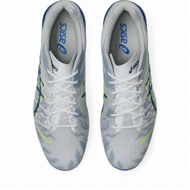 ASICS アシックス DS LIGHT ACROS 3(ホワイト×ブルー) 1101A070 105 サッカー スパイク DSライト アクロス_3