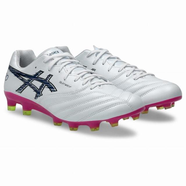 ASICS アシックス DS LIGHT X-FLY PRO 3(ホワイト×トワイライトブルー) 1101A072 104 サッカー スパイク DSライト エクスフライプロ