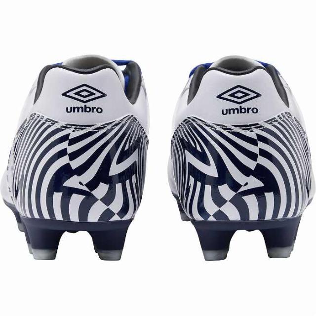 UMBRO アンブロ アクセレイター +GAINA HG(ホワイト×ブルー) UF6SCSB1M WHBL サッカー スパイク ACCERATOR_4