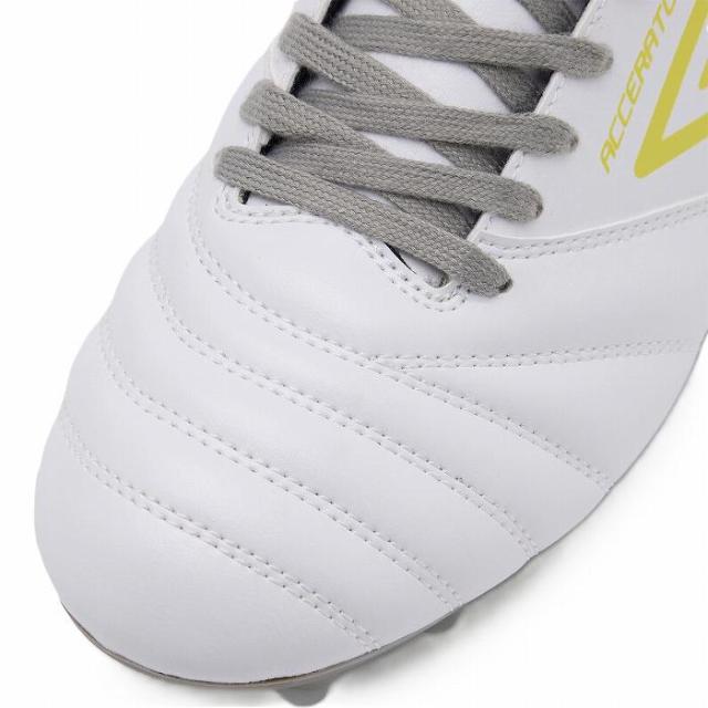 UMBRO アンブロ アクセレイター +GAINA HG(ホワイト×イエロー) UF6SCSB2M WHYL サッカー スパイク ACCERATOR_5