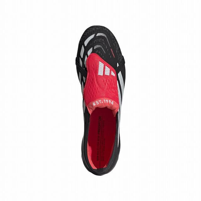 ADIDAS アディダス PREDATOR ELITE FT FG(ブラック×ホワイト×レッド) JS0375 サッカー スパイク 天然芝用 プレデター_3