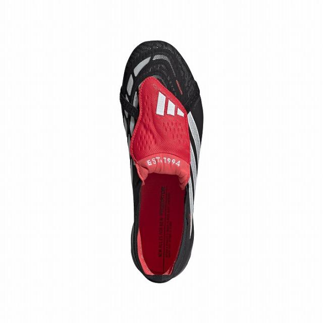 ADIDAS アディダス PREDATOR ELITE FT AG(ブラック×ホワイト×レッド) KI6296 サッカー スパイク 人工芝用 プレデター_3