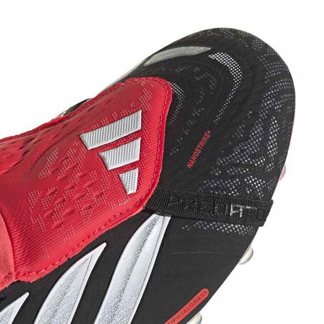 ADIDAS アディダス PREDATOR ELITE FT AG(ブラック×ホワイト×レッド) KI6296 サッカー スパイク 人工芝用 プレデター_5