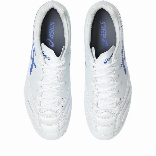 ASICS アシックス DS LIGHT PRO WIDE(ホワイト×ブルー) 1103A122 100 サッカー スパイク ワイド DSライト プロ_3