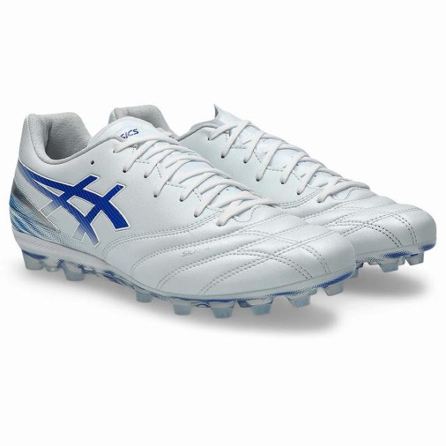 ASICS アシックス DS LIGHT PRO AG(ホワイト×ブルー) 1103A127 100 サッカー スパイク 人工芝用 DSライト