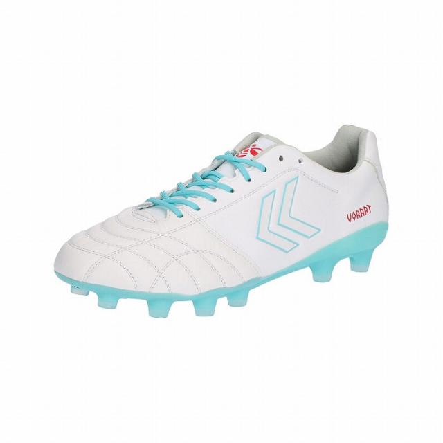 HUMMEL ヒュンメル ヴォラート3 PRO SUPERWIDE(ホワイト×ターコイズ) HAS1244SW 1062 サッカー スパイク スーパーワイド_6