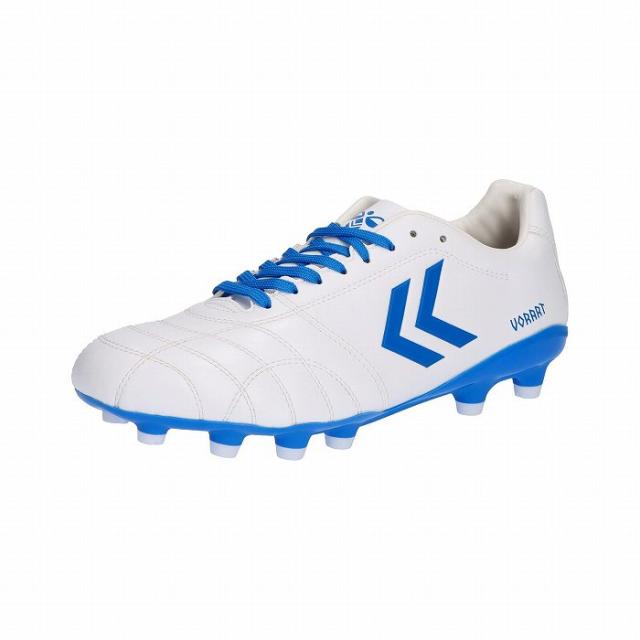 HUMMEL ヒュンメル ヴォラート3 ACADEMY SUPERWIDE(ホワイト×ブルー) HAS1246SW2 1060 サッカー スパイク スーパーワイド
