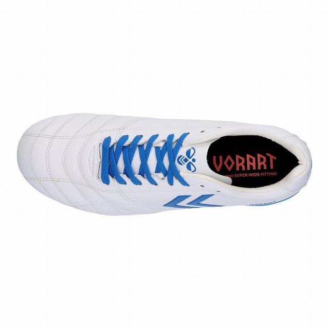 HUMMEL ヒュンメル ヴォラート3 ACADEMY SUPERWIDE(ホワイト×ブルー) HAS1246SW2 1060 サッカー スパイク スーパーワイド_3