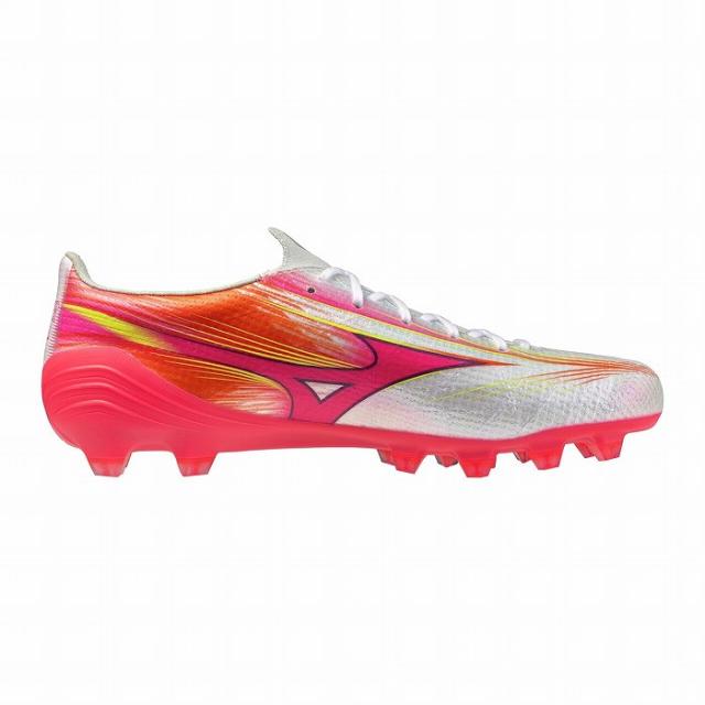 MIZUNO ミズノ アルファ 3 ELITE(ホワイト×ピンク) P1GA266264 サッカー スパイク α_1