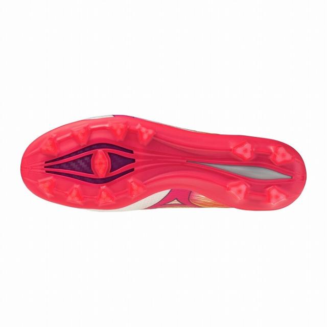 MIZUNO ミズノ アルファ 3 ELITE(ホワイト×ピンク) P1GA266264 サッカー スパイク α_4