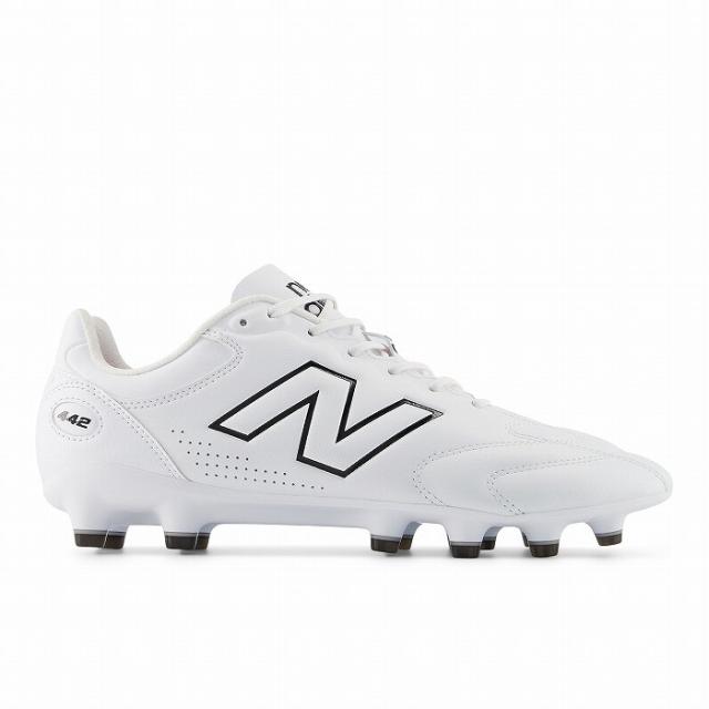 NEWBALANCE ニューバランス 442 PRO HG/AG V3(ホワイト×ブラック) U42H5V92E WHITE サッカー スパイク_1
