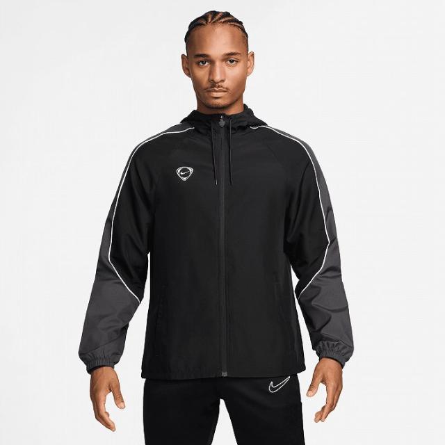 NIKE ナイキ レペル アカデミー＋ ジャケット(ブラック) HV3582 010 ウィンドブレーカーシャツ 裏メッシュ