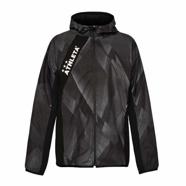 ATHLETA アスレタ ストレッチトレーニング ジャケット(ブラック) 04181 70BLK ウォームアップシャツ
