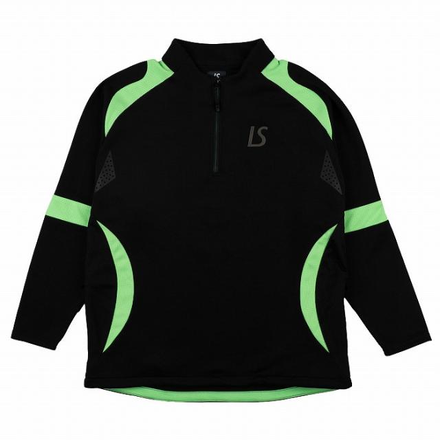 LUZESOMBRA ルースイソンブラ CP HALFZIP JERSEY TOP(ブラック) C2261050 005BLK ジュニア トレーニングトップ クラブパルケ