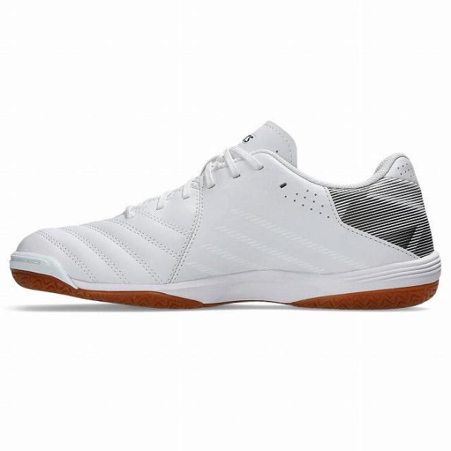 ASICS アシックス CALCETTO WD 9(ホワイト×ガンメタル) 1113A037 103 フットサル インドア 室内 体育館用 ワイド カルチェット