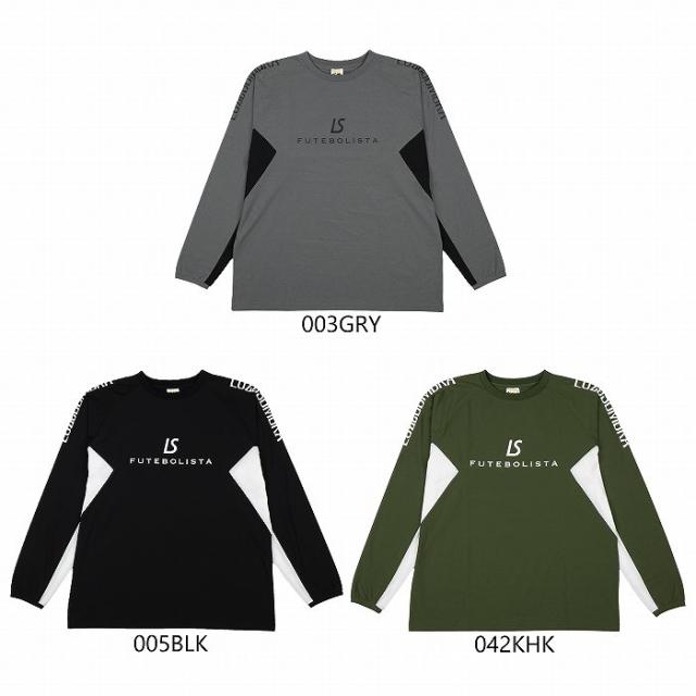 LUZESOMBRA ルースイソンブラ LS LOGO DRY L/S CREW TOP L1261014 トレーニングトップ ウォームアップシャツ