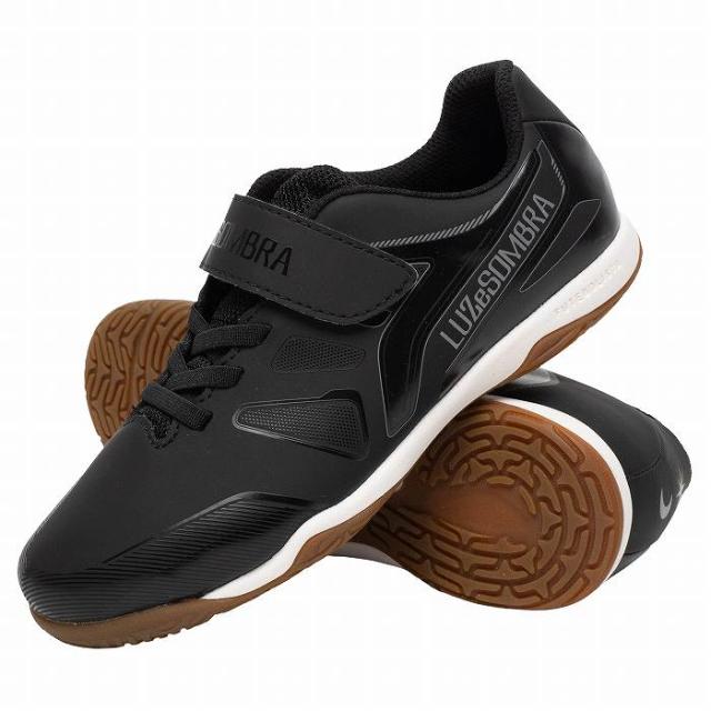 LUZESOMBRA ルースイソンブラ EL CAMINHO Jr IN VELOCRO(ブラック) L2261501 005BLK フットサル ジュニア インドアシューズ ベルクロ