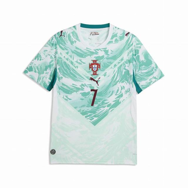 PUMA プーマ ポルトガル代表 2026 アウェイ 半袖 レプリカ ユニフォームシャツ(7 ロナウド) 788146 77