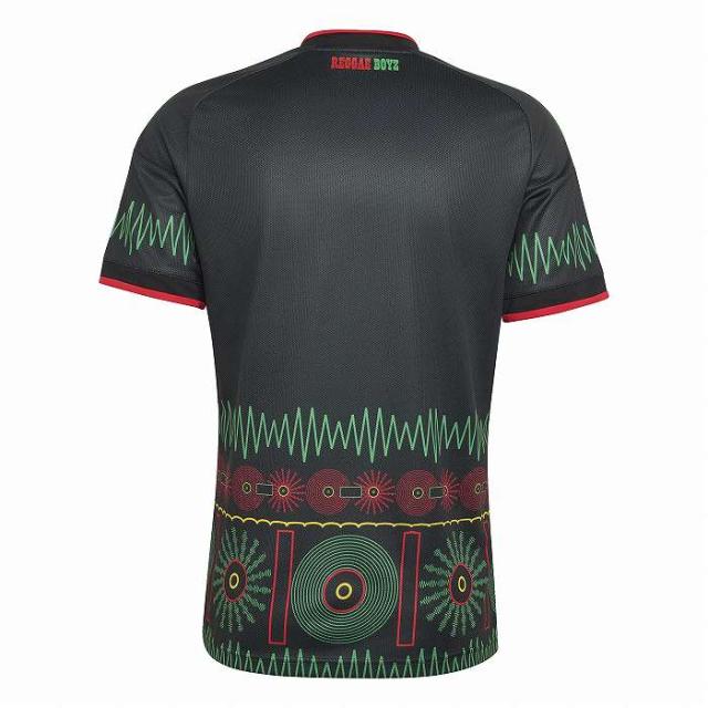 ADIDAS アディダス ジャマイカ代表 2026 アウェイ 半袖 レプリカ ユニフォームシャツ(ブラック) E5612 KD0957_1