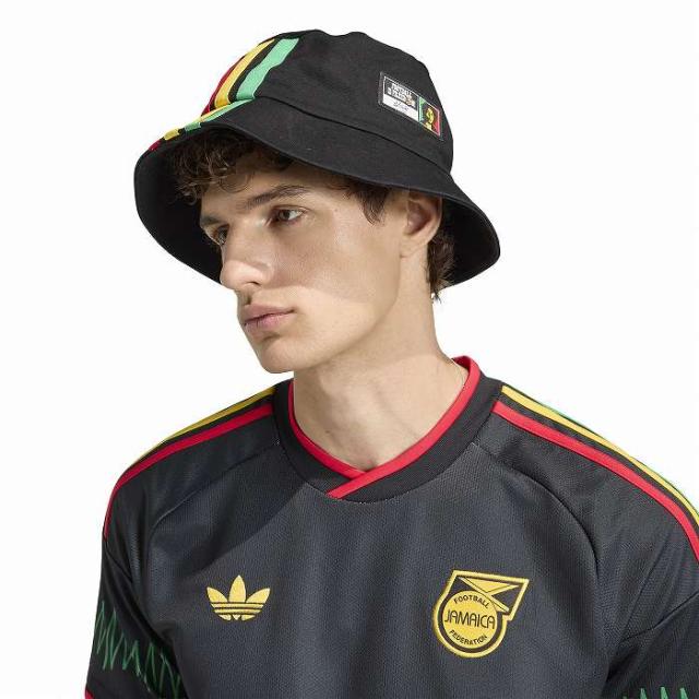 ADIDAS アディダス ジャマイカ代表 2026 アウェイ 半袖 レプリカ ユニフォームシャツ(ブラック) E5612 KD0957_2