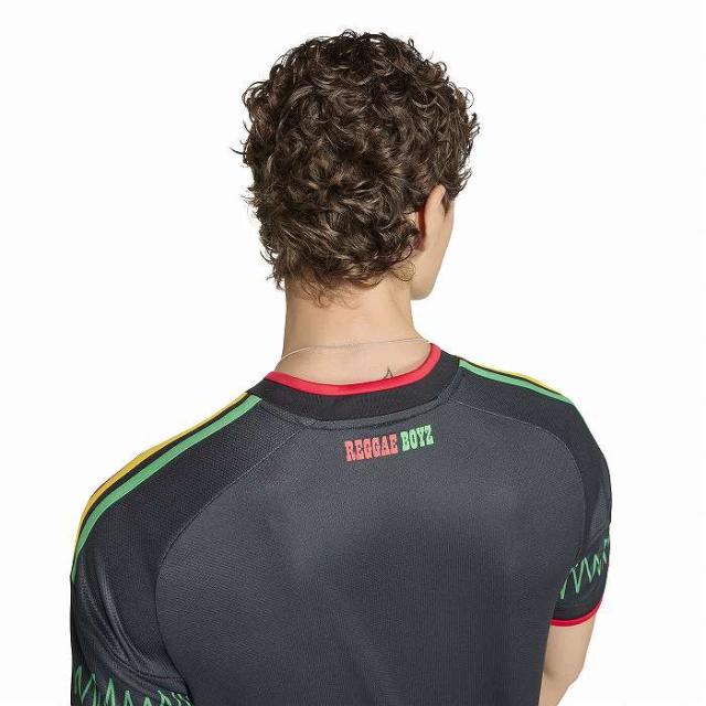 ADIDAS アディダス ジャマイカ代表 2026 アウェイ 半袖 レプリカ ユニフォームシャツ(ブラック) E5612 KD0957_3