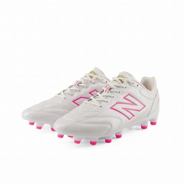 NEWBALANCE ニューバランス 442 PRO HG/AG V3(ホワイト×ピンク) U42H5TE2E WHITE/PINK サッカー スパイク_3