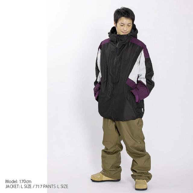 ケイン様（1） AA ダブルエー ウェア DIRT JACKET 22-23 BLACK/PURPLE メンズ