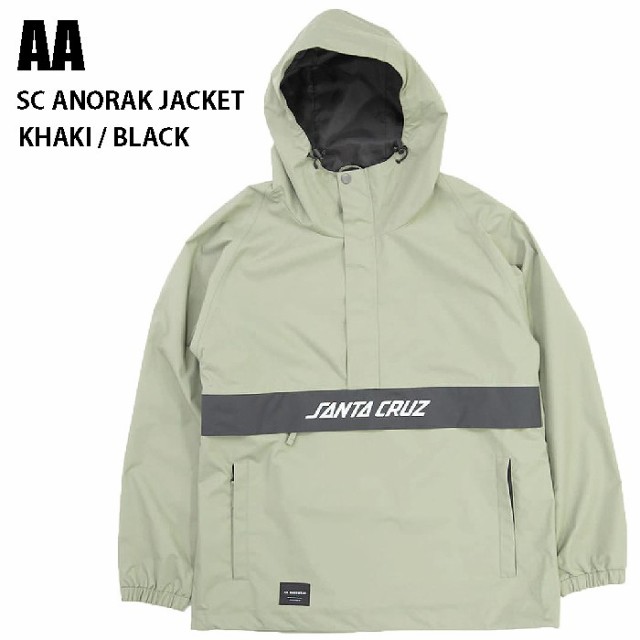 AA ダブルエー ウェア SC ANORAK JACKET 22-23 KHAKI/BLACK メンズ ジャケット スノーボード