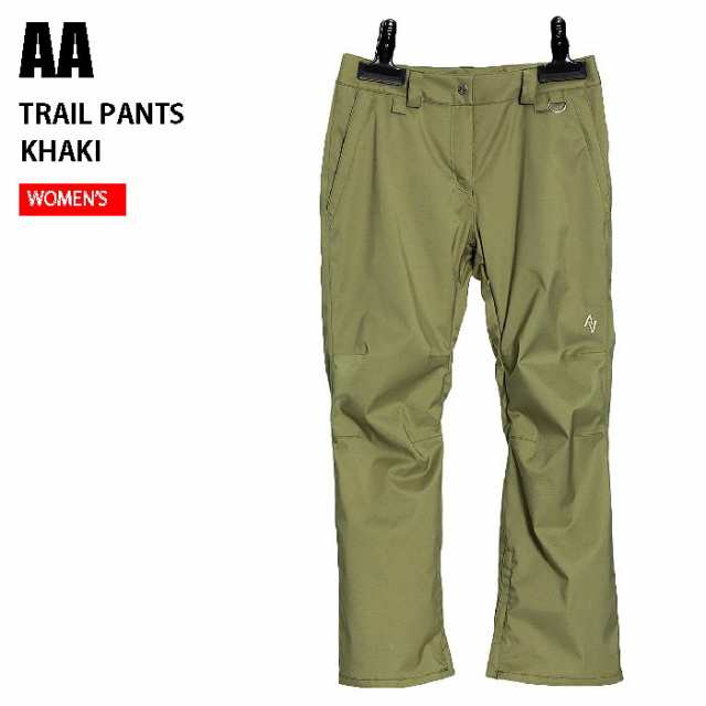 AA ダブルエー ウェア TRAIL PANTS 22-23 KHAKI レディース パンツ スノーボード