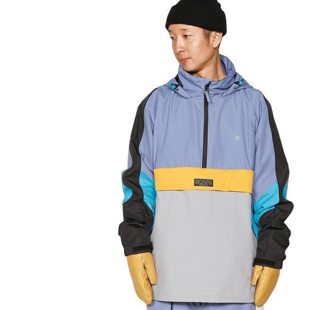 SCAPE エスケープ ウェア ANORAK 22-23 VIOLET/LIGHT GRAY