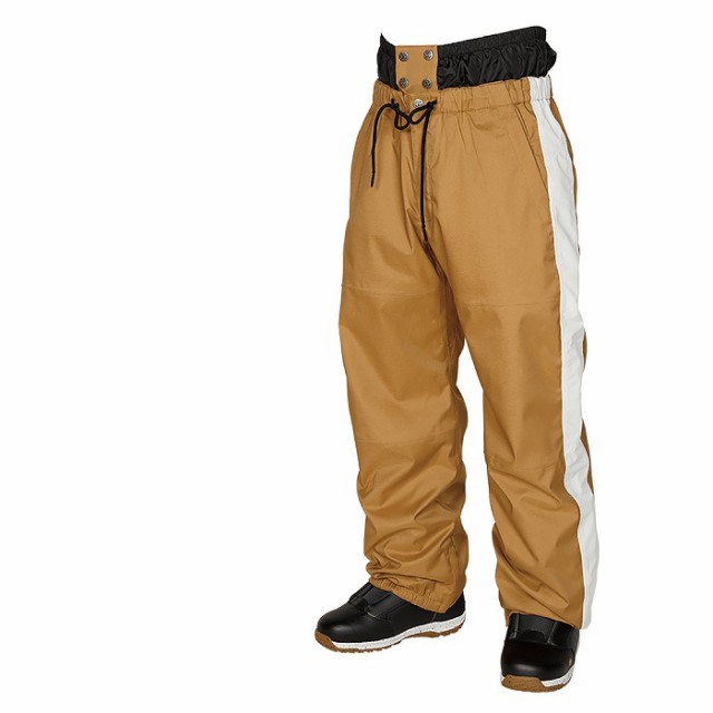【海外配送可】【送料無料】 SCAPE メンズ BEIGE/WHITE 22-23 PANTS TRACK ウェア エスケープ Mサイズ