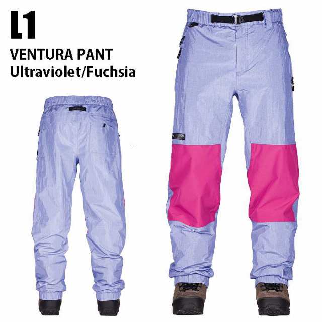 L1 エルワン ウェア VENTURA PANT 22-23 ULTRAVIOLET/FUCHSIA メンズ パンツ スノーボード