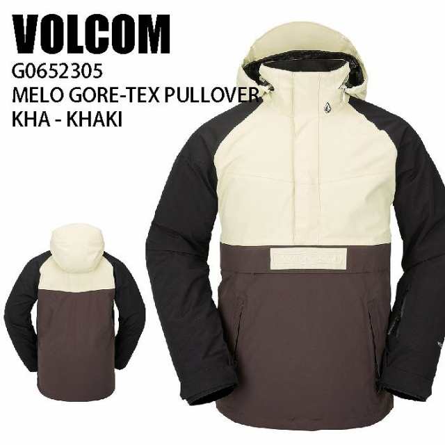 VOLCOM ボルコム ウェア MELO GORE-TEX PULLOVER 22-23 KHA メンズ