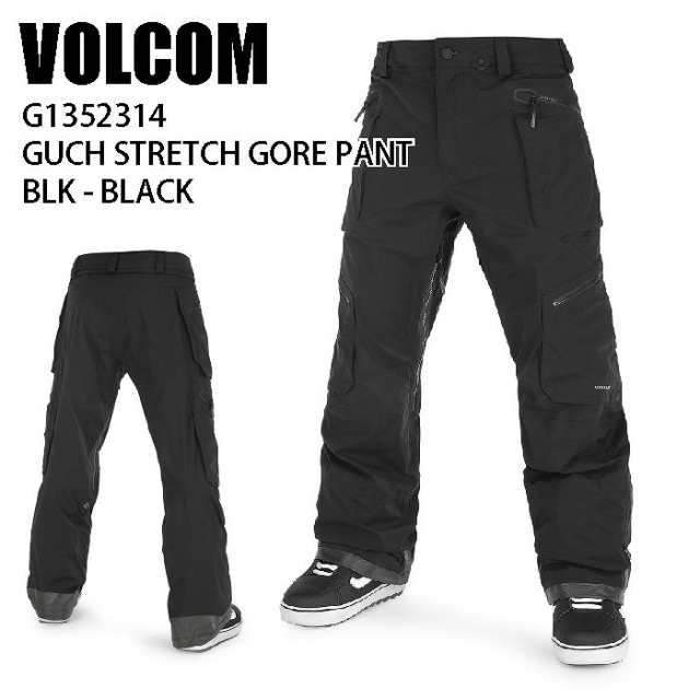 VOLCOM ボルコム ウェア GUCH STRETCH GORE PANT 22-23 BLK メンズ