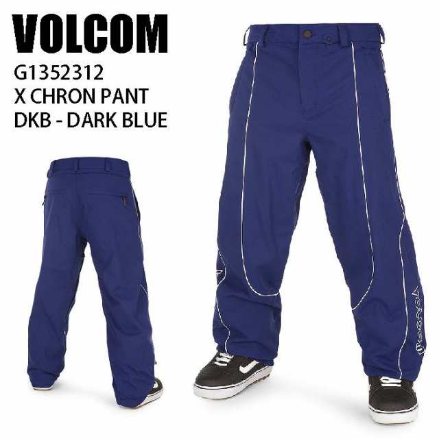 VOLCOM ボルコム ウェア X CHRON PANT 22-23 DKB メンズ パンツ スノーボード