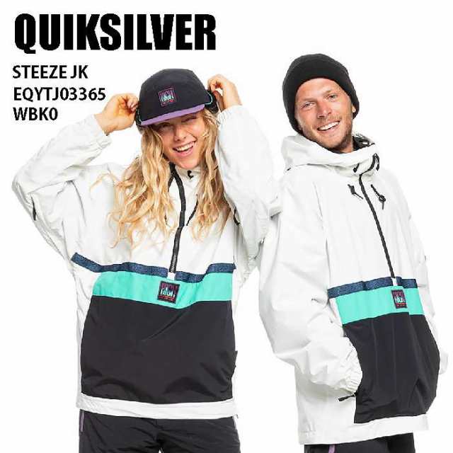 QUIKSILVER クイックシルバー ウェア EQYTJ03365 STEEZE JK 22-23 WBK0 メンズ ジャケット スノーボード プルオーバー