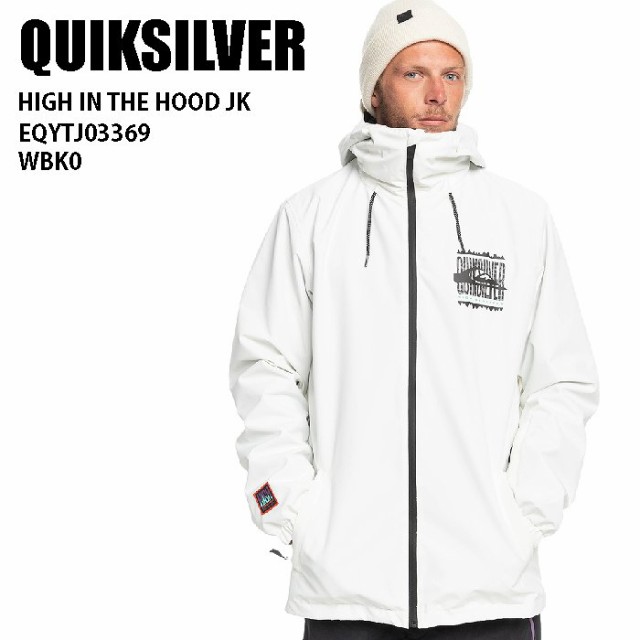 QUIKSILVER クイックシルバー ウェア EQYTJ03369 HIGH IN THE HOOD JK 22-23 WBK0 メンズ ジャケット スノーボード