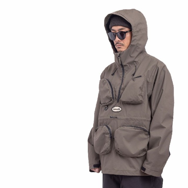 NOMADIK ノマディック ウェア ANORAK JKT 23-24 OLIVE メンズ