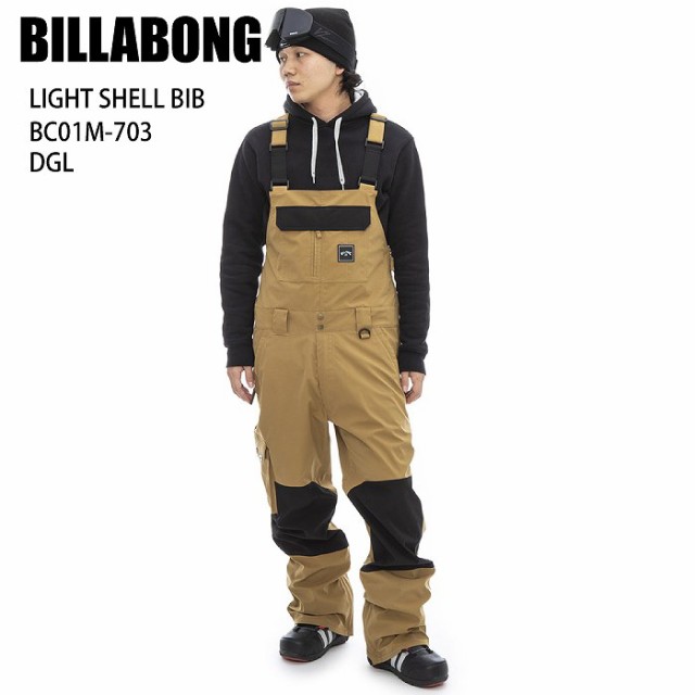 BILLABONG ビラボン ウェア BC01M-703 LIGHT SHELL BIB 22-23 DGL メンズ パンツ スノーボード ビブ