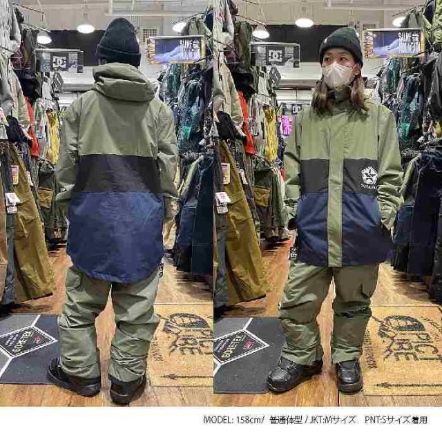 SESSIONS セッションズ ウェア VITAL JACKET 22-23 OLIVE/NAVY