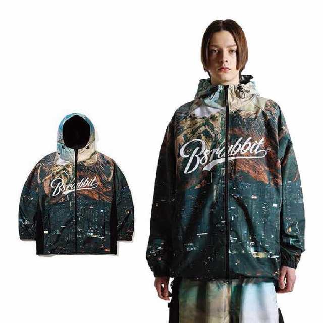 BSRABBIT ビエスラビット ウェア MOUNTAIN CITY HOODED JKT 23-24