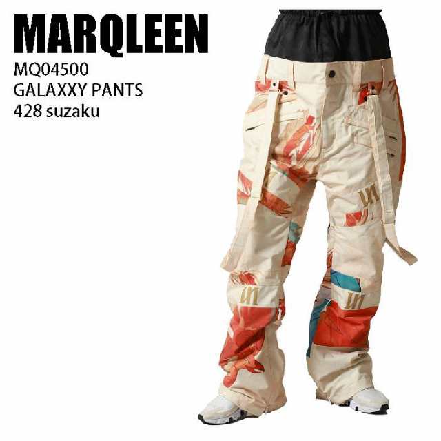 MARQLEEN マークリーン ウェア MQ04500 GALAXXY PANTS 23-24 428 suzaku メンズ パンツ スノーボード