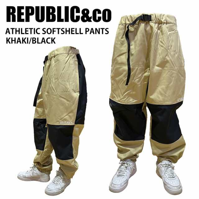 REPUBLIC ATHLETIC SOFTSHELL PANTS 春スノボ - スノーボード