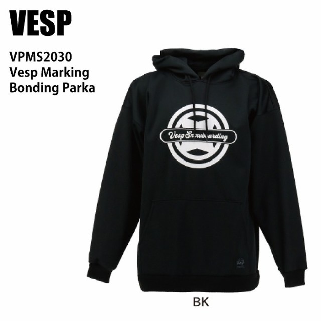 VESP べスプ ウェア VPMS2030 23-24 BK メンズ レディース スエット スノーボード 撥水 耐水