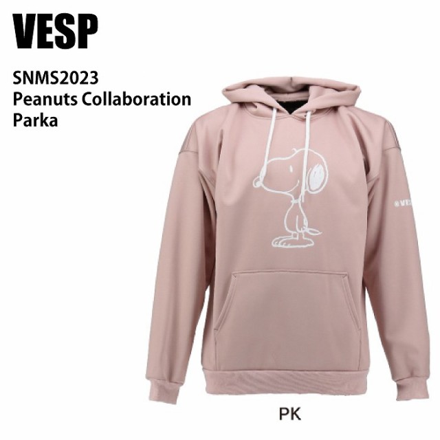 VESP べスプ ウェア SNMS2023 23-24 PK メンズ レディース スエット スノーボード 撥水 耐水 スヌーピー PEANUTS