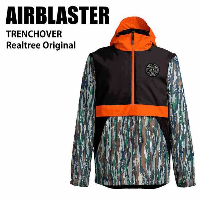 AIRBLASTER エアブラスター Trenchover Jacket Realtree Original 23-24 ボードウェア メンズ  ジャケット スノーボード エアブラ ウィンタースポーツ